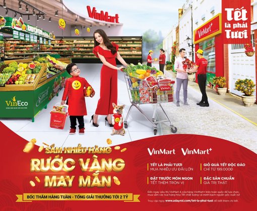 [QC] Sắm Tết trúng vàng tại VinMart & VinMart+