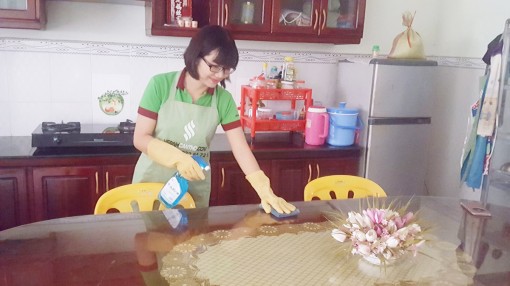 Dịch vụ vệ sinh “tăng nhiệt” cuối năm