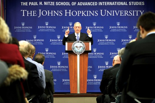 Mỹ thay đổi trọng tâm chiến lược quốc phòng