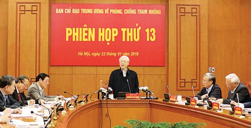 Kiên quyết loại khỏi bộ máy những cán bộ hư hỏng, tham nhũng