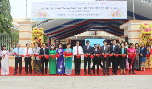 Khánh thành Trung tâm Việt - Hàn chung tay chăm sóc tại Cần Thơ