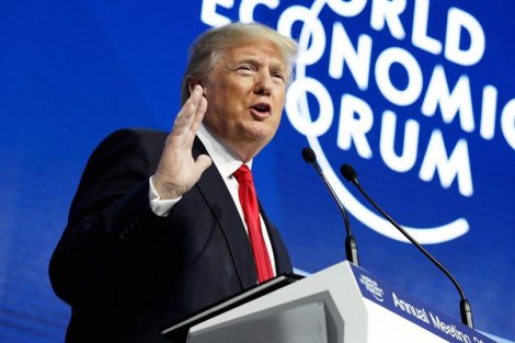 Ông Trump “ghi điểm” với giới tinh hoa tại Davos