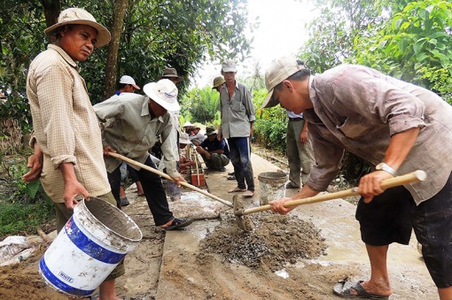 “Hài hòa” sức dân

xây dựng nông thôn mới