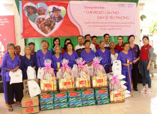 Chevrolet Cần Thơ tổ chức Chương trình thiện nguyện San sẻ yêu thương