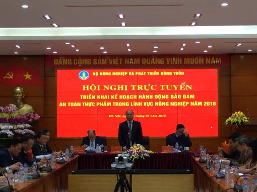 Triển khai kế hoạch hành động bảo đảm an toàn thực phẩm trong lĩnh vực nông nghiệp năm 2018