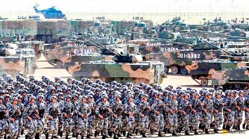 Trung Quốc tăng ngân sách quốc phòng