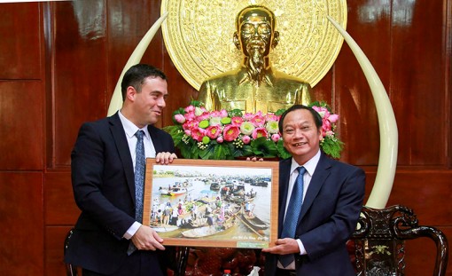 Lãnh đạo TP Cần Thơ tiếp Đại sứ Israel tại Việt Nam