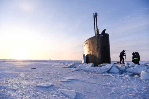 Uy lực tàu ngầm hạt nhân Mỹ tại Bắc Cực