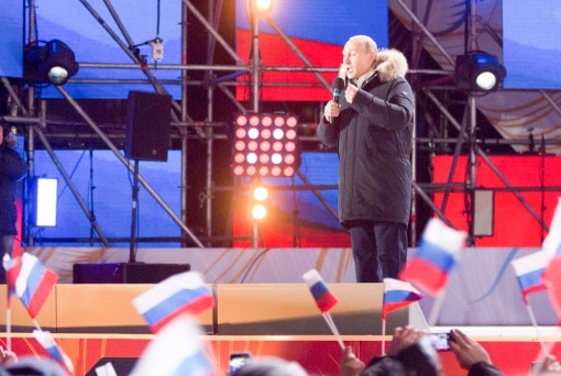 Tổng thống Putin giành chiến thắng vang dội