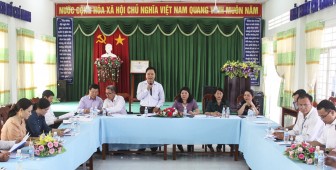 Khảo sát công tác đầu tư

xây dựng, nâng cấp cơ sở

giáo dục công lập chuẩn quốc gia