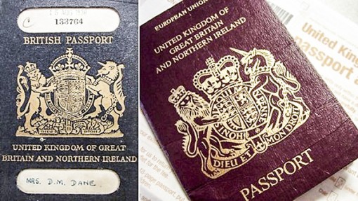 Hộ chiếu mới của Anh được làm tại Pháp