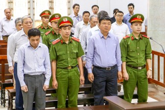 Bị cáo Đinh La Thăng bị tuyên phạt 18 năm tù