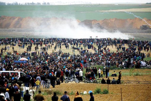 Đụng độ đẫm máu ở Dải Gaza