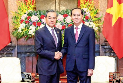 Chủ tịch nước Trần Đại Quang tiếp Bộ trưởng Ngoại giao Trung Quốc Vương Nghị