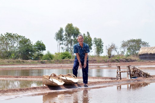 Đất muối chuyển mình sang năng lượng xanh