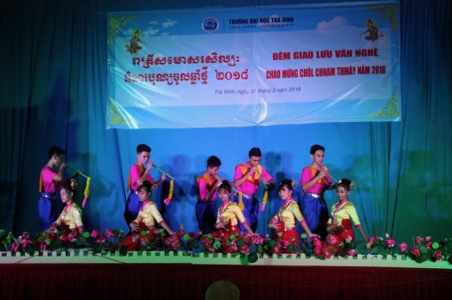 Sôi nổi các hoạt động mừng Tết Chôl – Chnam – Thmây 2018 tại Trường ĐH Trà Vinh