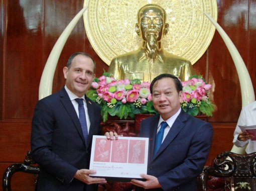 Lãnh đạo Cần Thơ tiếp Tổng lãnh sự Pháp tại TP Hồ Chí Minh