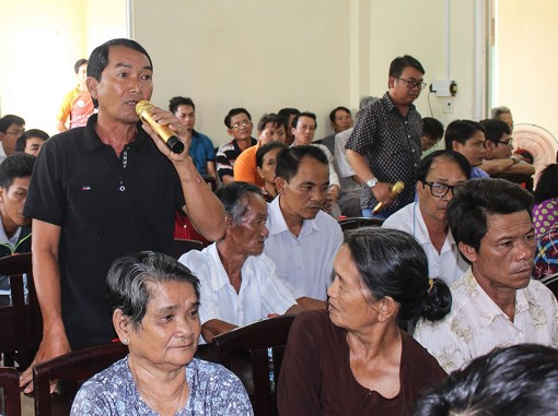 Đoàn đại biểu Quốc hội thành phố tiếp xúc cử tri tại huyện Cờ Đỏ và huyện Vĩnh Thạnh