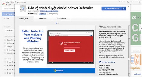 Microsoft hỗ trợ kỹ năng chống lừa đảo cho Chrome