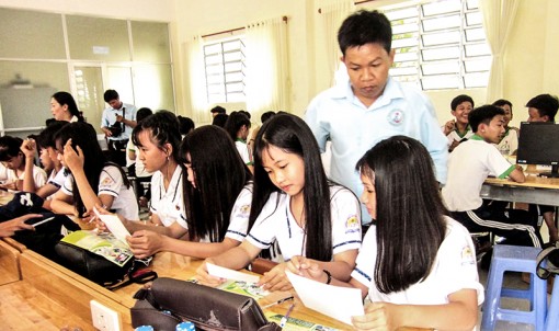 Học sinh ngoại thành

“làm quen” trường nghề