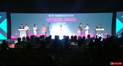 Việt Nam xếp chung bảng với Malaysia và Myanmar