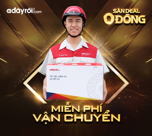 “Săn deal 0 đồng” trên Adayroi.com tháng 5
