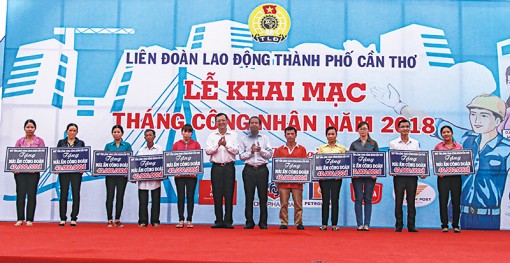 TP Cần Thơ phát động “Tháng Công nhân” năm 2018