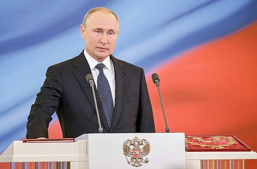 Ông Vladimir Putin tuyên thệ nhậm chức Tổng thống Nga nhiệm kỳ thứ 4