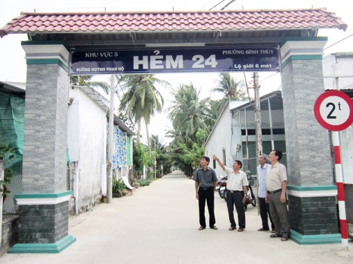 Diện mạo mới cho những tuyến hẻm