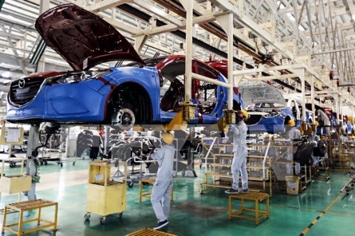 Sản lượng bán ra của ô tô lắp ráp trong nước

đạt 17.910 xe