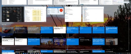 Khám phá tính năng mới Timeline trên Windows 10