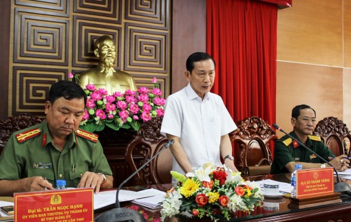 Đảm bảo tuyệt đối an ninh, an toàn hàng không Cần Thơ