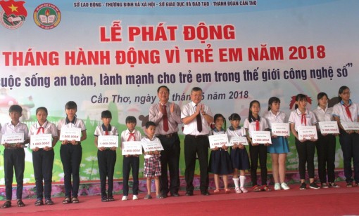 Phát động Tháng  hành động vì trẻ em