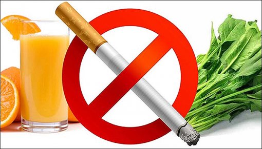 Lời khuyên dinh dưỡng cho

người muốn cai thuốc lá