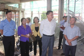 Ninh Kiều phấn đấu hoàn thành một số công trình trường học trước năm học mới