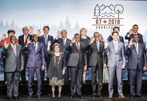 Thủ tướng Nguyễn Xuân Phúc dự Hội nghị Thượng đỉnh G7 mở rộng tại Canada