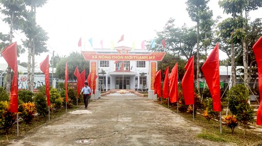 Thạnh Mỹ về đích nông thôn mới