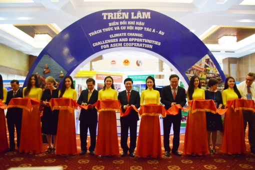 Khai mạc Triển lãm Biến đổi khí hậu – Thách thức và cơ hội hợp tác Á – Âu