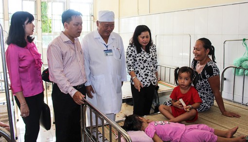 Giám sát công tác đầu tư cơ sở vật chất, thiết bị

và nhân lực của các bệnh viện