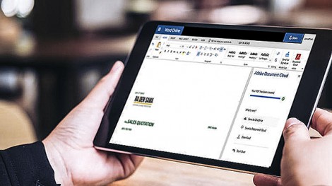 Adobe và Microsoft cho phép tạo tập tin PDF trên thanh trình đơn Office
