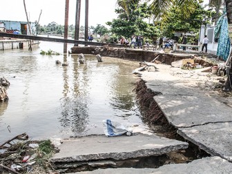 TP Cần Thơ có 4 điểm sạt lở    đặc biệt nguy hiểm