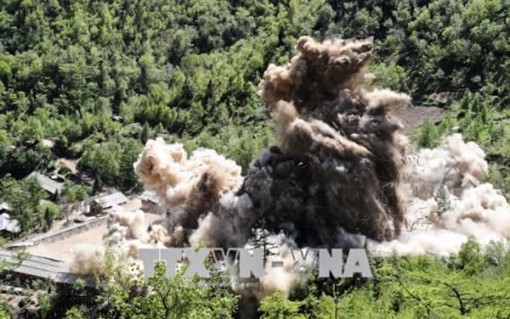 Tổng thống Mỹ

khẳng định Triều Tiên

đã bắt đầu “phi hạt

nhân hóa”