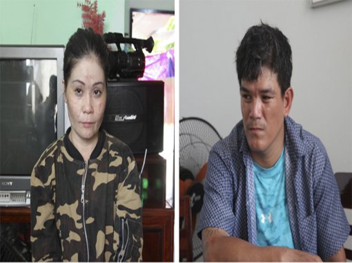 Bắt quả tang cặp vợ chồng mua bán, tàng trữ, sử dụng số lượng lớn ma túy đá