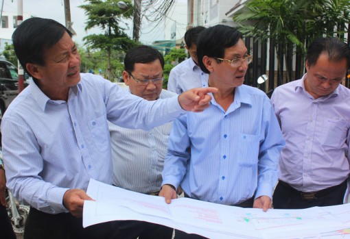 Tập trung công tác bồi thường, hỗ trợ và tái định cư công trình cầu, đường Trần Hoàng Na