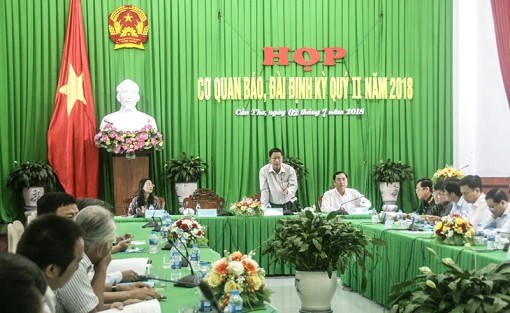 Rà soát những vấn đề

báo chí đặt ra, đề xuất sở, ngành liên quan phản hồi thông tin kịp thời