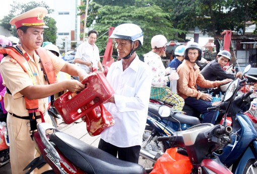 Đảm bảo trật tự an toàn giao thông đường thủy nội địa mùa mưa bão