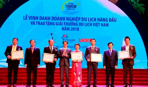 Vinpearl thắng lớn tại Giải thưởng Du lịch Việt Nam 2018