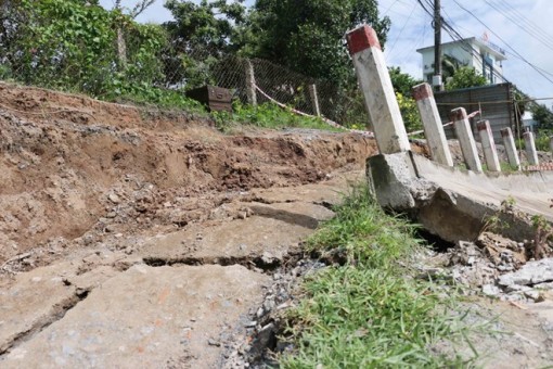 An Giang được hỗ trợ 250 tỷ đồng xử lý các khu vực sạt lở cấp bách