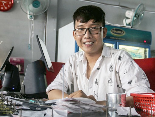 Anh Vũ khởi nghiệp