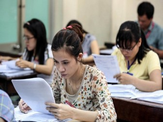 Chấm thẩm định bài thi THPT Quốc gia tại Hòa Bình, Lâm Đồng và Bến Tre